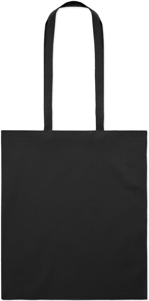 Tote bag coton bio 180 g/m² personnalisé TURA COLOUR, dos (transfert numérique)