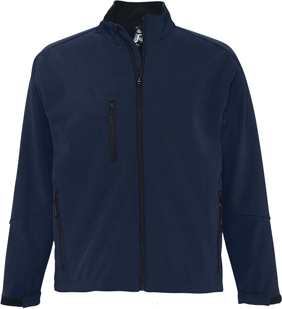 Veste softshell 340 g/m² personnalisée RELAX, poitrine