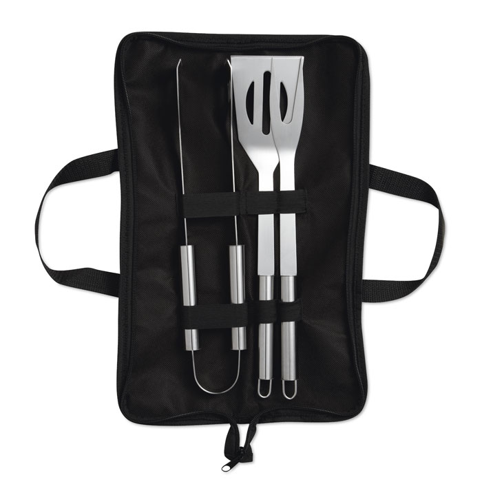 Ustensiles barbecue en trousse zippée personnalisés SHAKES