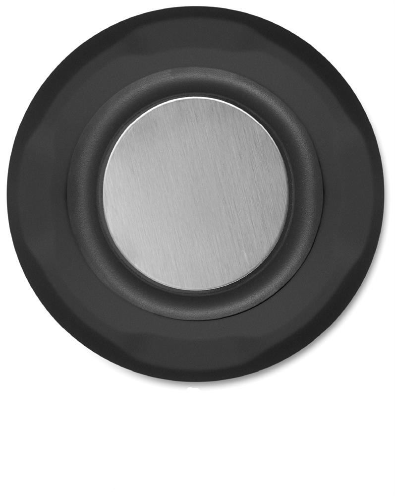 Enceinte sans fil 5 W tissu RPET personnalisée TOA, dessus (gravure laser)