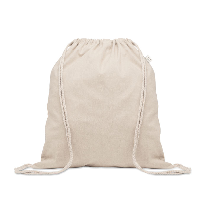 Sac à cordon coton recyclé personnalisé CABETRI