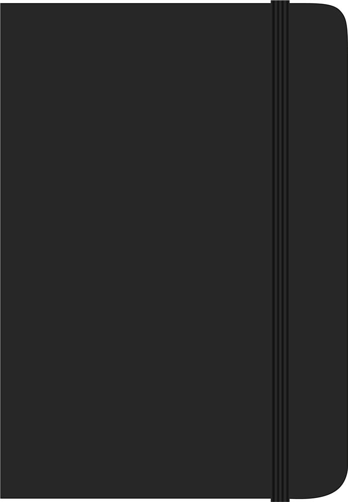 Carnet A5 couverture rigide personnalisé ARCONOT LINED, devant (tampographie)