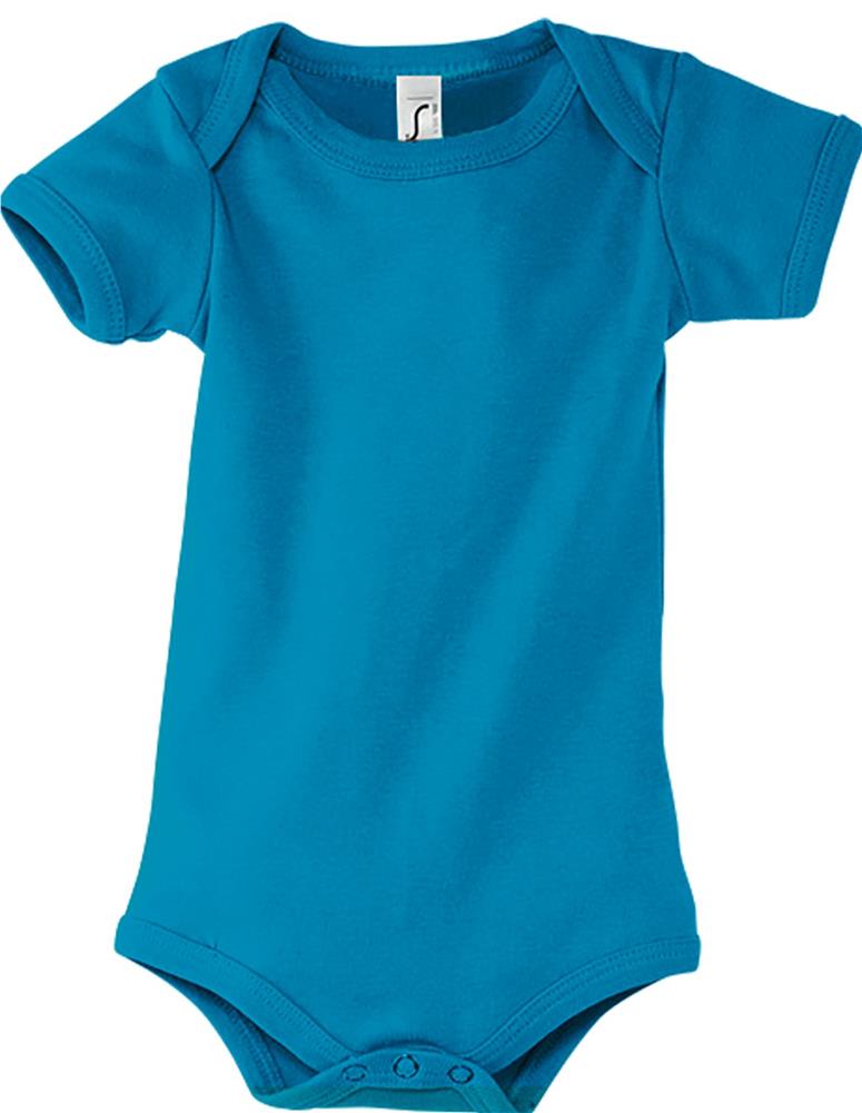 Body bébé coton côte 1x1 personnalisé BAMBINO, côté cœur