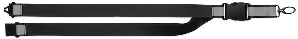 Lanyard réfléchissant RPET personnalisé TOSEE, boucle dos