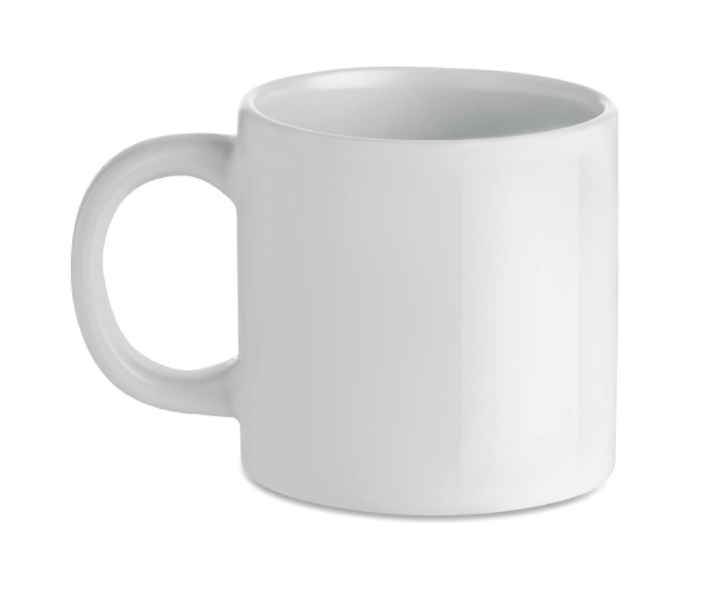 Mug céramique 200 ml personnalisé MINI SUBLIM, gauche