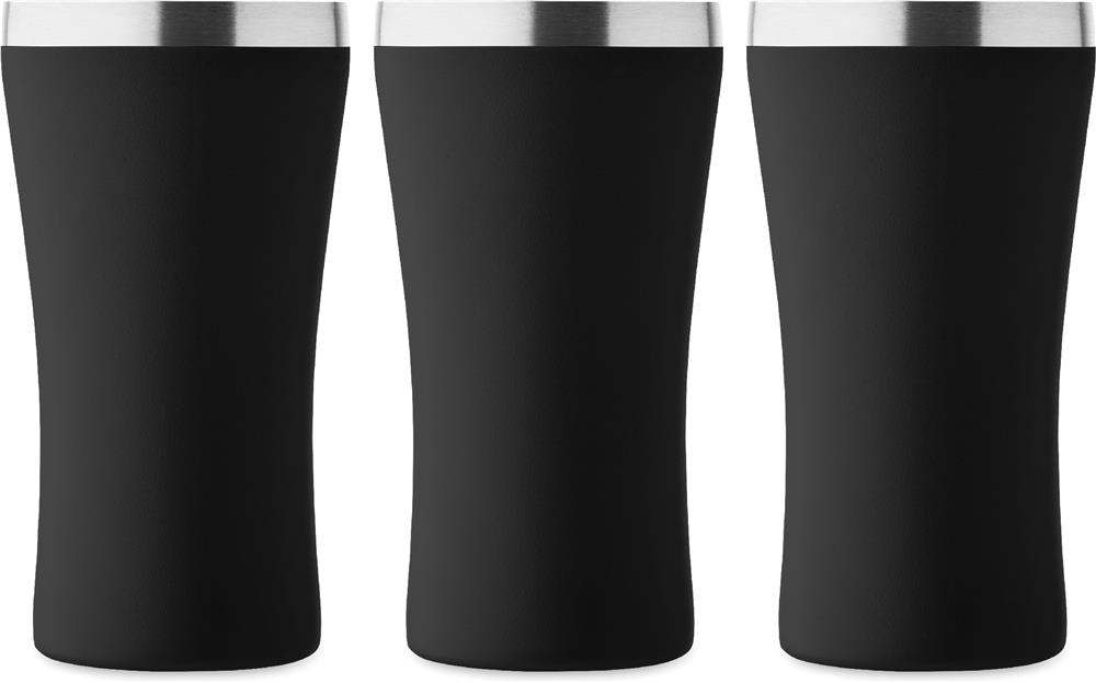 Gobelet isotherme inox recyclé 160 ml personnalisé OZ, tour complet