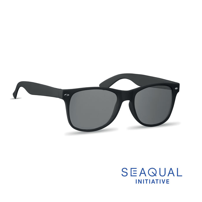 Lunettes de soleil PP SEAQUAL personnalisées SOBLUE, Noir