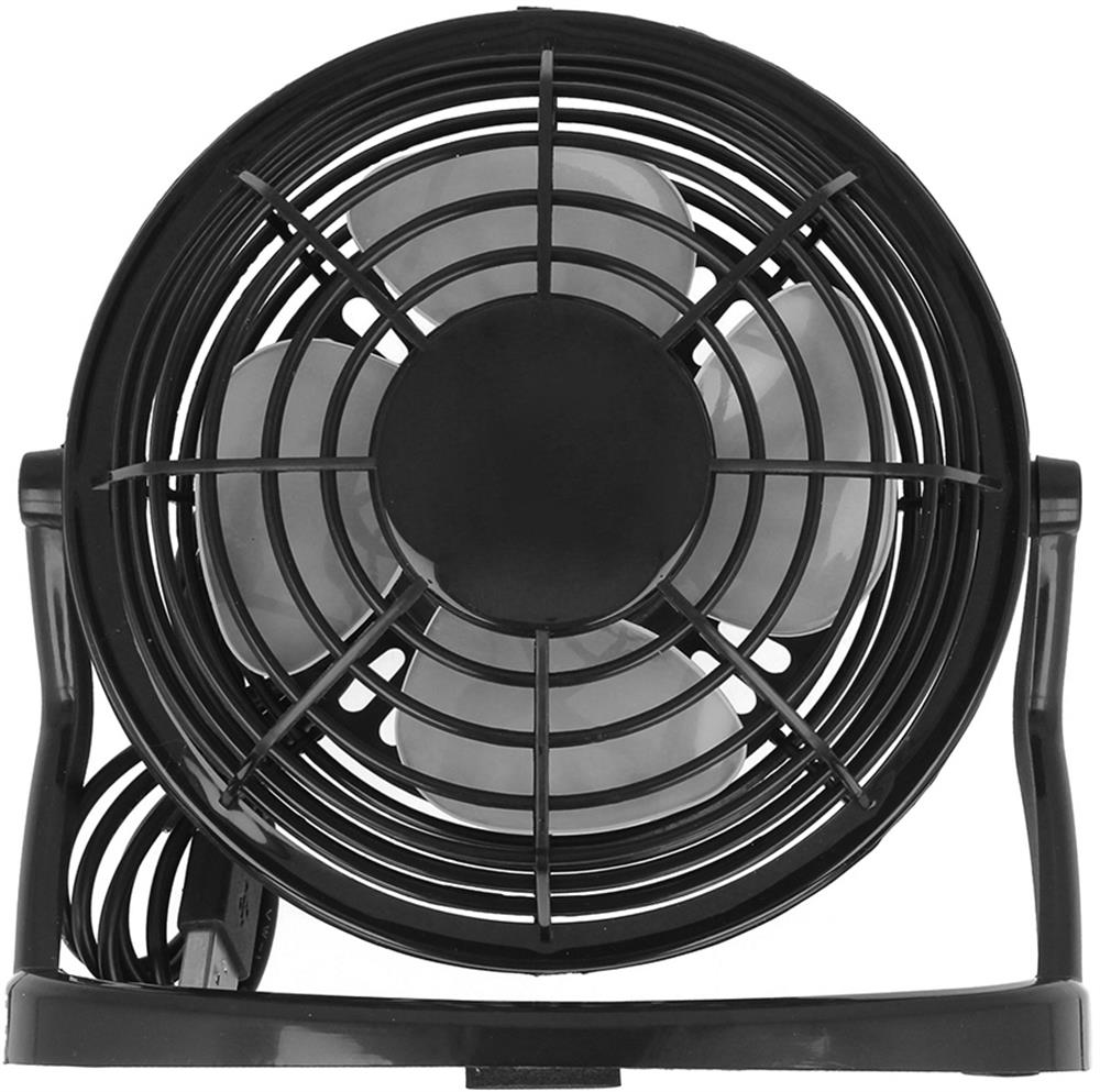 Ventilateur de bureau USB personnalisé AIRY, devant (étiquette numérique)