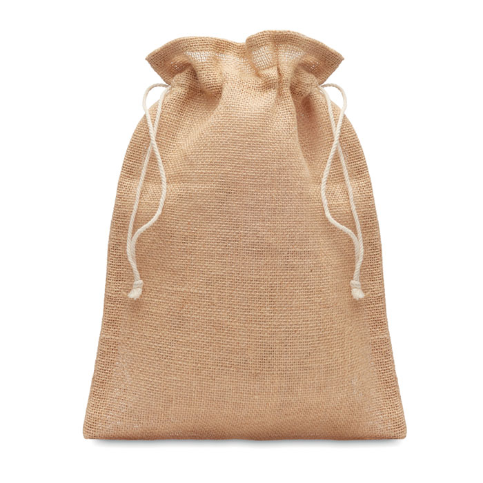 Sac cadeau jute personnalisé JUTE MEDIUM