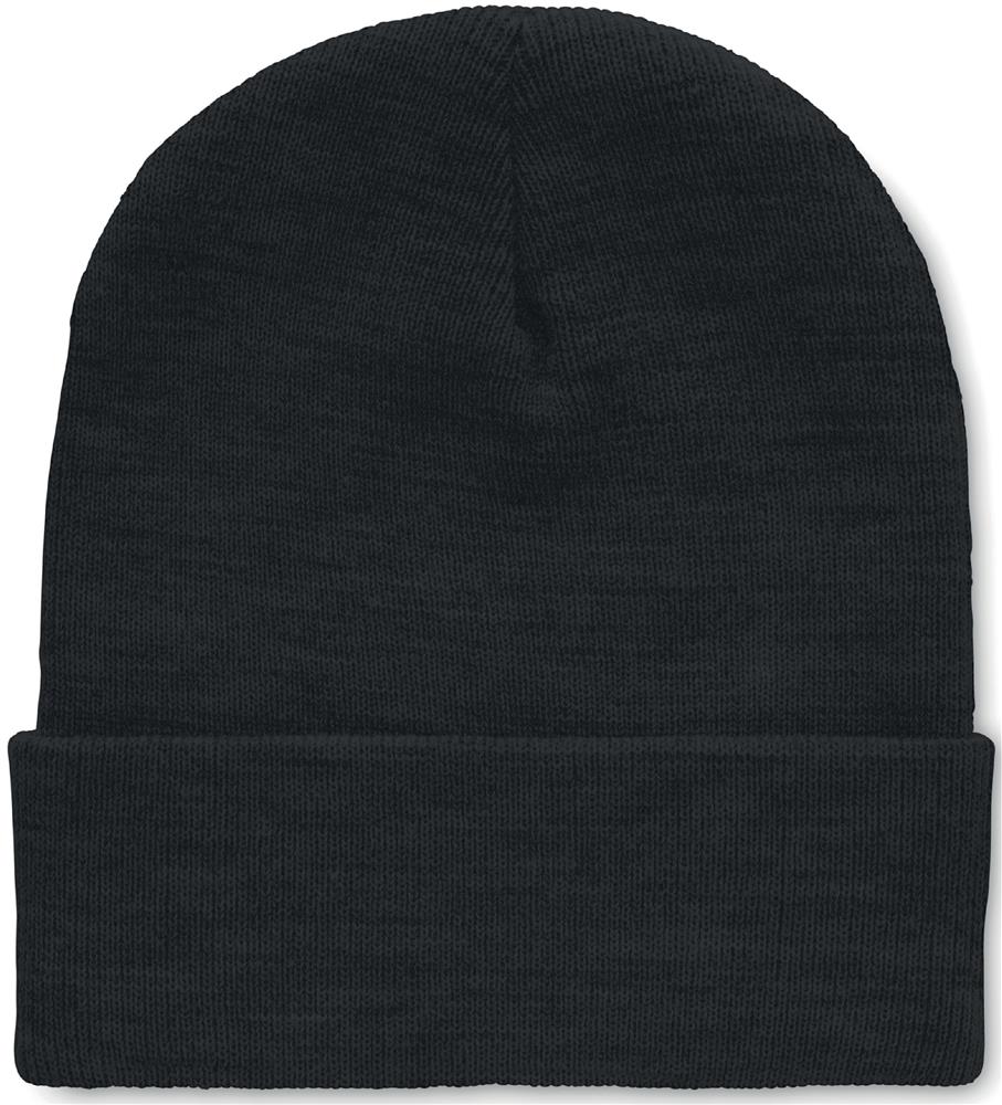 Bonnet RPET à revers personnalisé POLO RPET, devant dessous