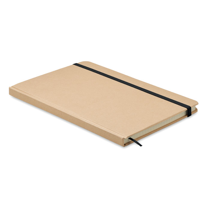 Carnet A5 quadrillé carton recyclé personnalisé EVERWRITE