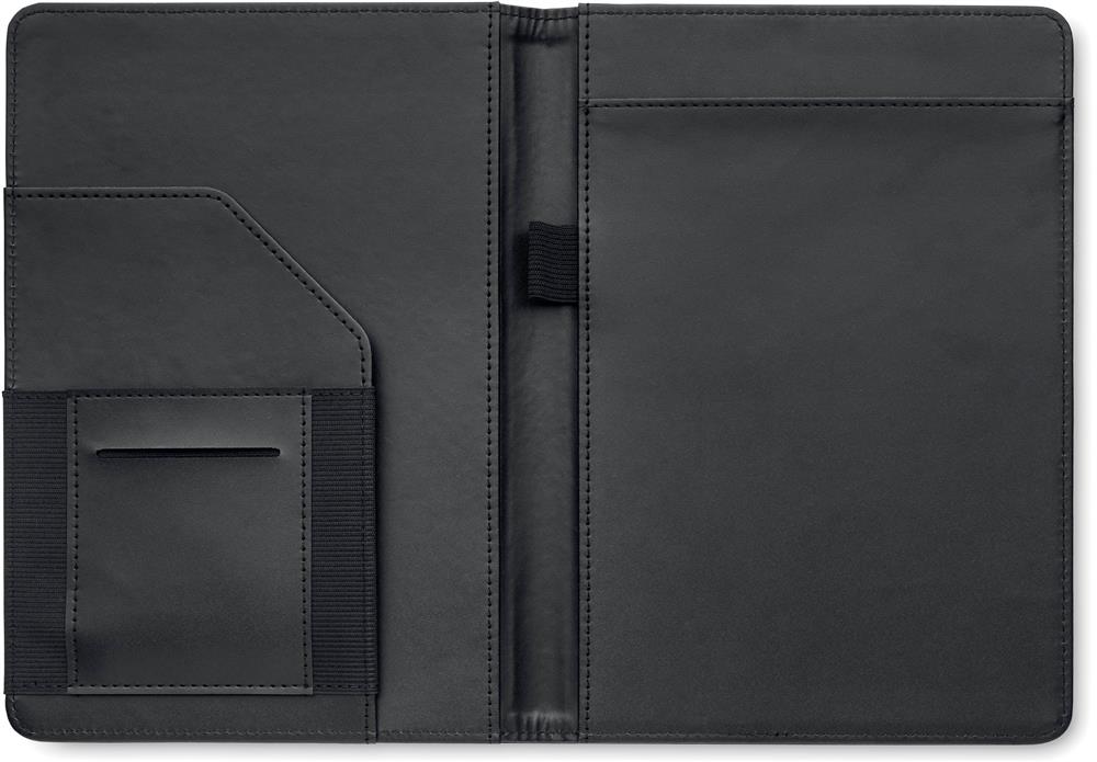 Conférencier A5 RPET 300D personnalisé FOLIO, intérieur