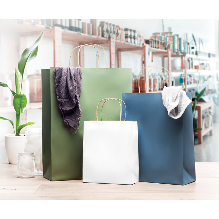 Petit sac papier recyclé 90 g/m² personnalisé PAPER TONE S