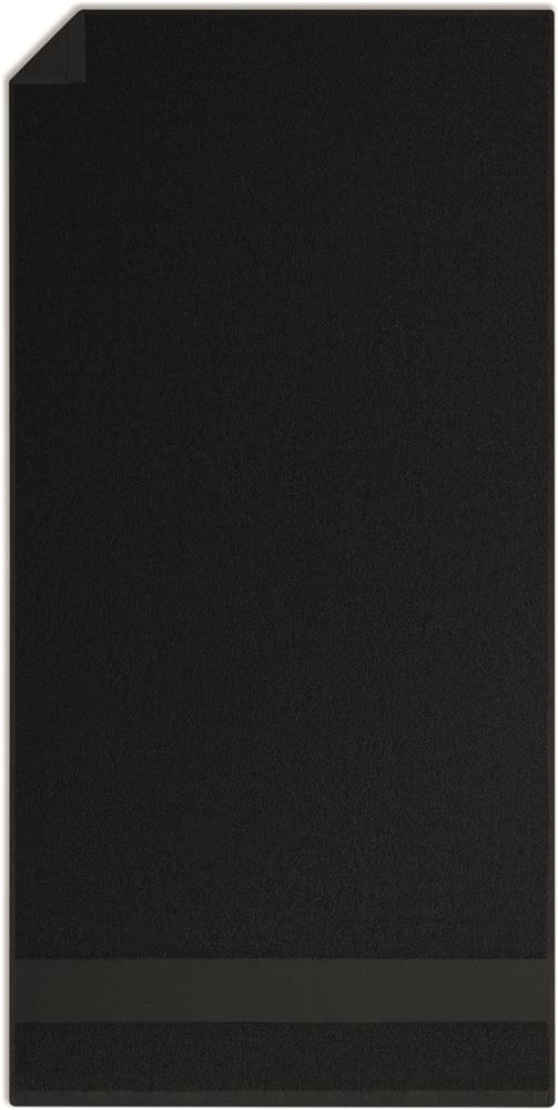 Serviette coton bio 100x50 cm personnalisée TERRY, bande droite
