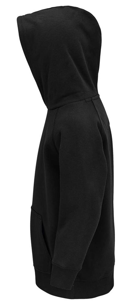 Sweat à capuche enfant coton bio personnalisé STELLAR KIDS, manche gauche