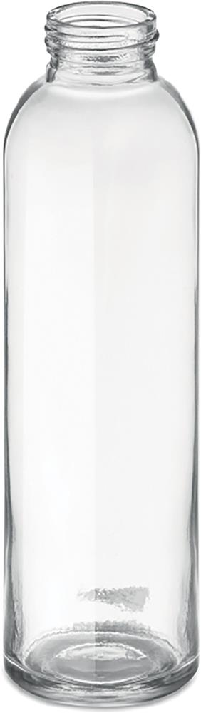Bouteille en verre 750 ml personnalisée UTAH LARGE, devant