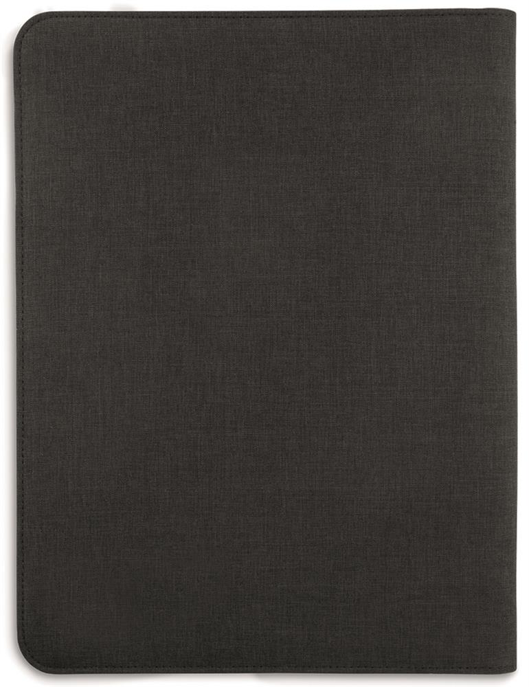 Conférencier A4 zippé bicolore personnalisé NOTES FOLDER, dos