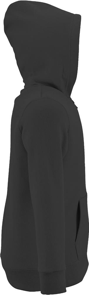 Sweat zippé à capuche enfant personnalisé STONE KIDS, manche droite