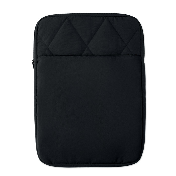 Housse ordinateur nylon 15 pouces personnalisée KLYRO, Noir