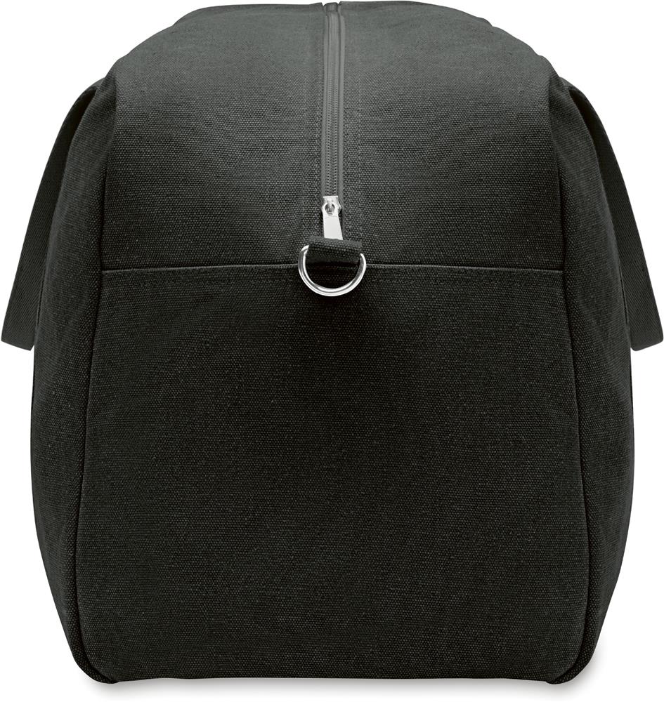 Sac de voyage recyclé 450 g/m² personnalisé DUFFAS COLOUR, côté droite