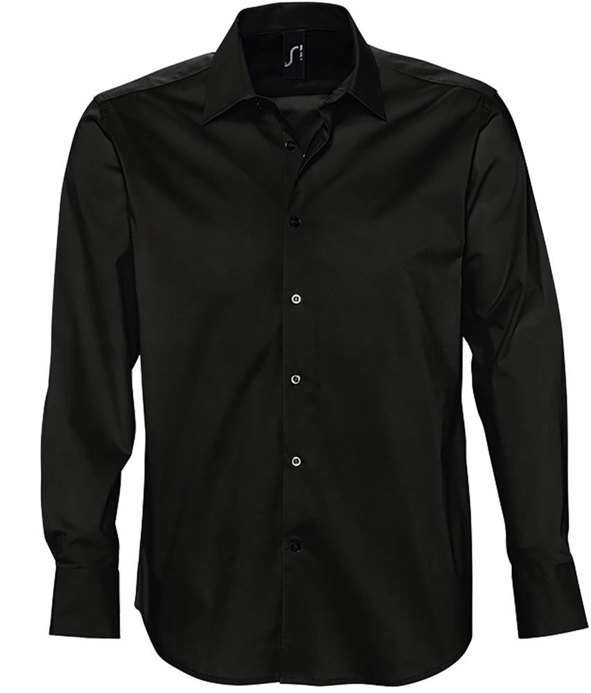 Chemise stretch manches longues personnalisée BRIGHTON