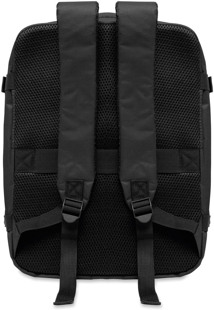 Sac à dos cabine 20 L RPET personnalisé ASPEN, épaule sangle gauche