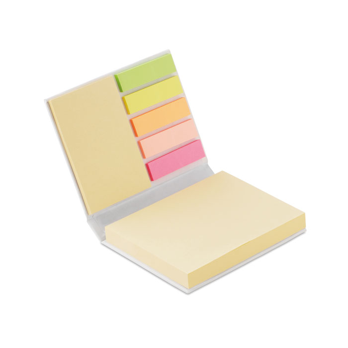 Set de notes adhésives papier recyclé personnalisé VISIONMAX