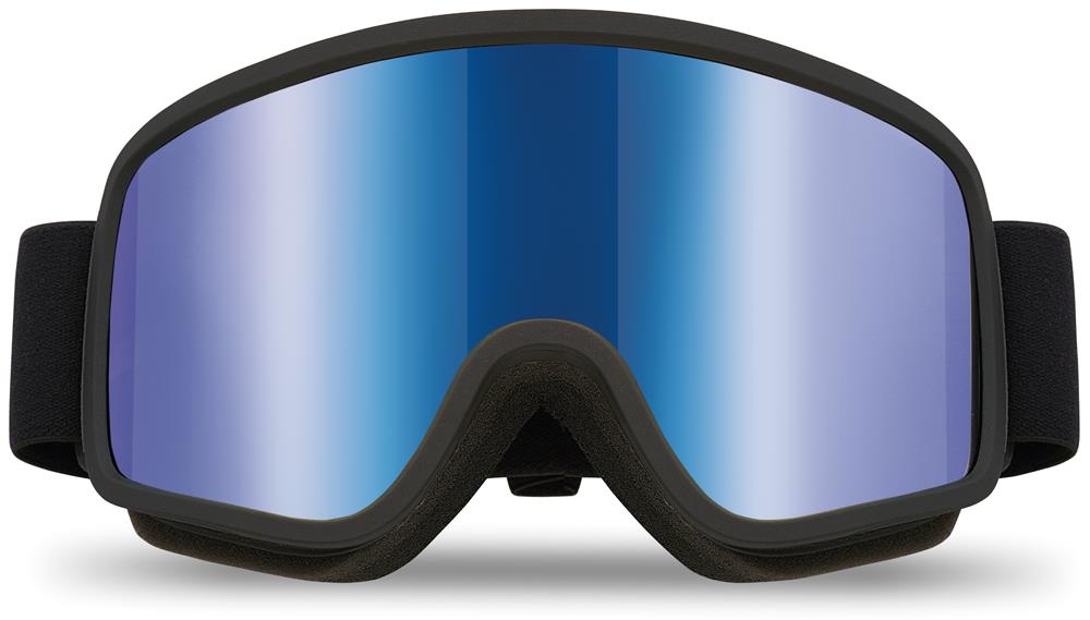 Masque de ski UV400 écran miroir personnalisé NISEKO, lunettes côté 1
