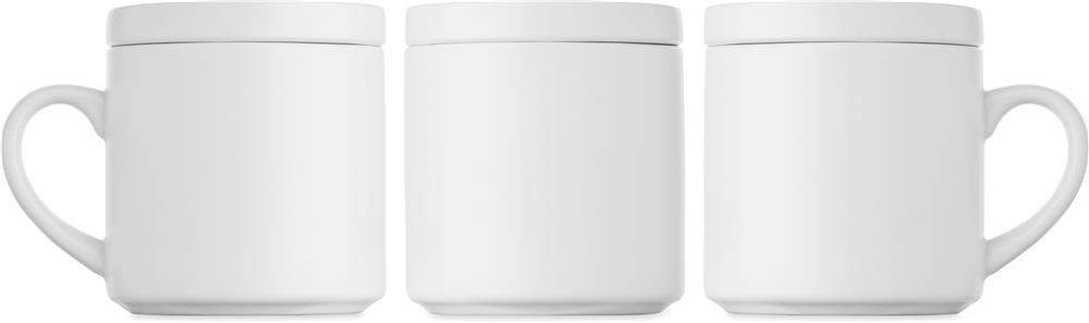 Chauffe-tasse chargeur sans fil 15 W personnalisé SIROTER, tour complet