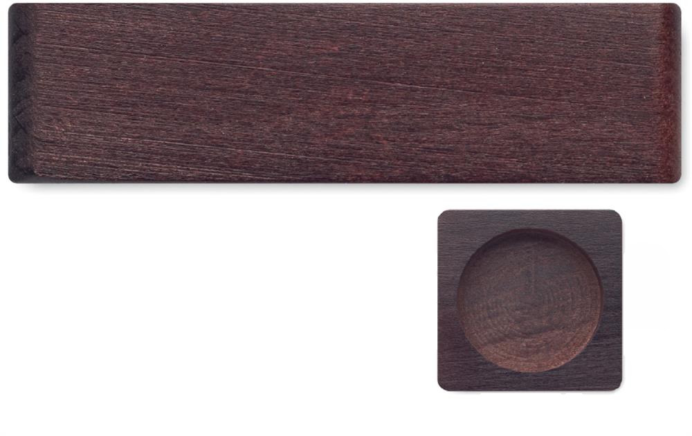 Thermomètre Galileo en verre 28 cm personnalisé GALI, base côté 1