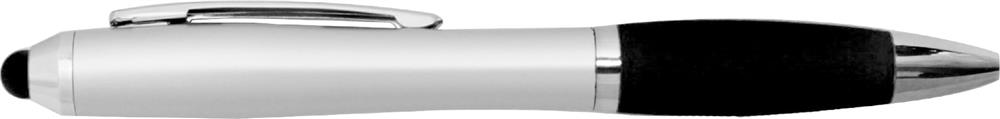 Stylo bille twist grip souple personnalisé RIOTOUCH, corps gauche