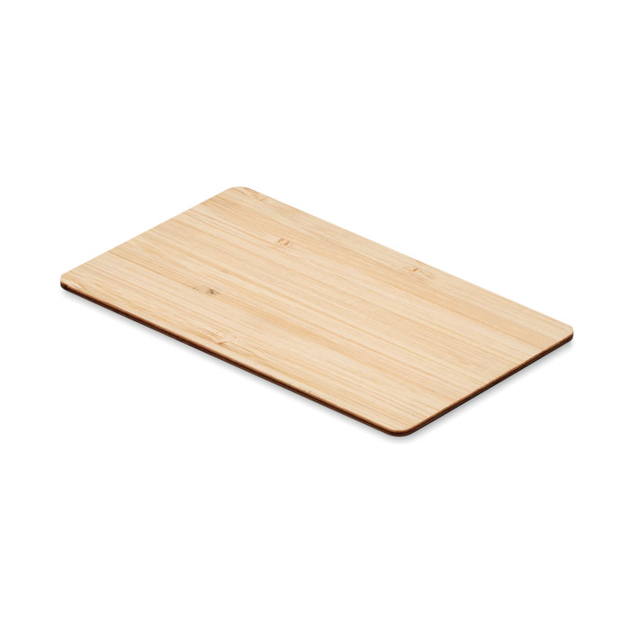 Carte anti-RFID bambou personnalisée CUSTOS +, Bois