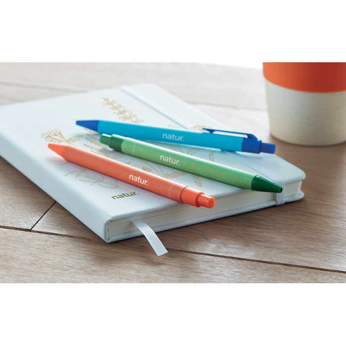 Stylo papier recyclé et PLA personnalisé CARTOON COLOURED