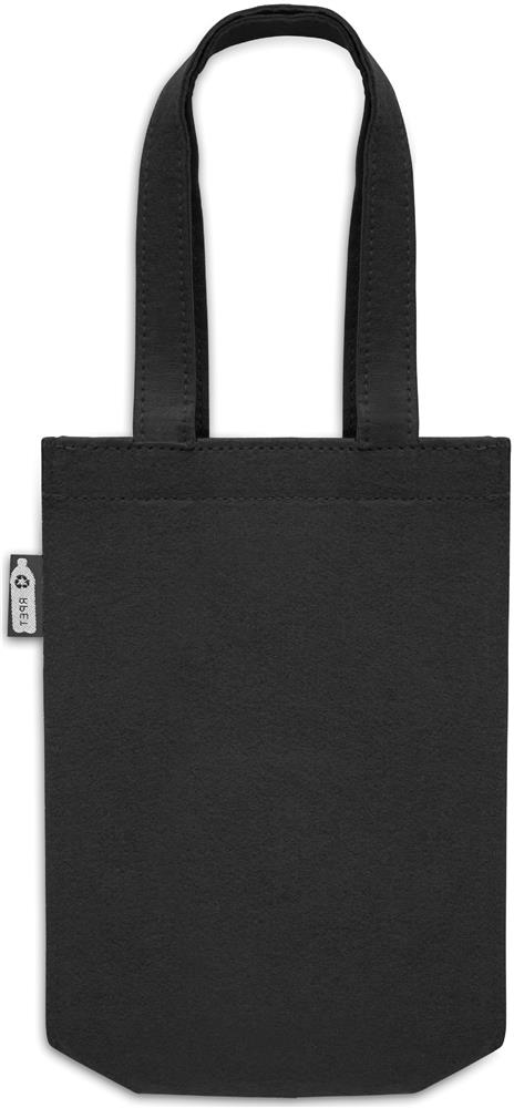 Petit sac cadeau feutre RPET personnalisé FELTOTE, côté 2