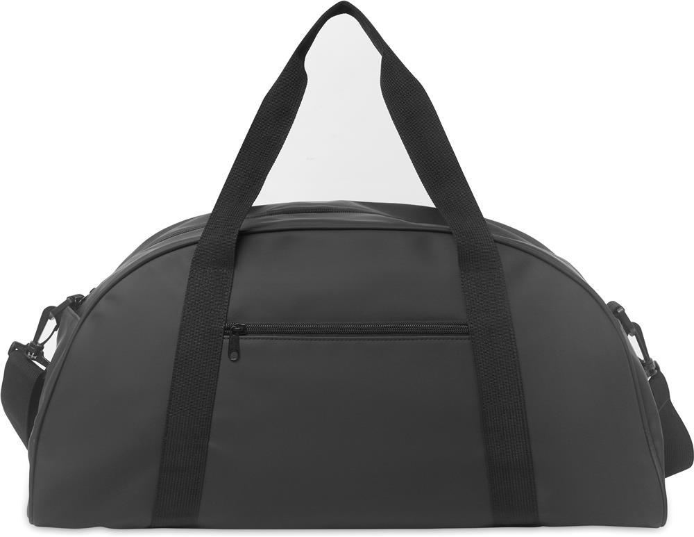 Sac de sport PU souple allongé personnalisé ROCK, devant poche