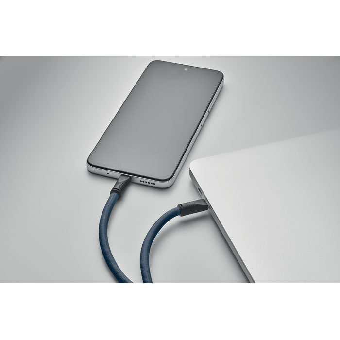 Cordon tour de cou câble USB-C 60 W personnalisé COCHARGE