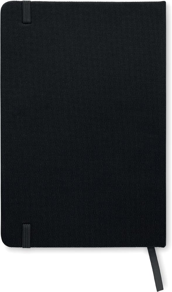 Carnet A5 couverture RPET 600D personnalisé NOTE RPET, dos