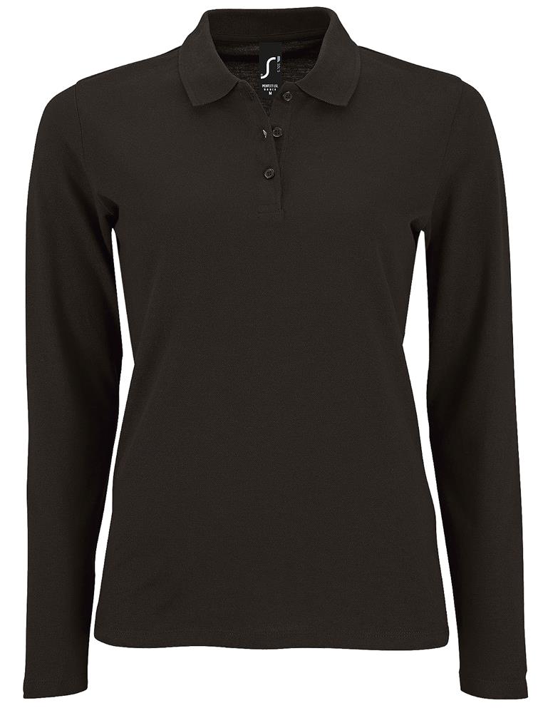 Polo manches longues femme personnalisé PERFECT LSL WOMEN, devant