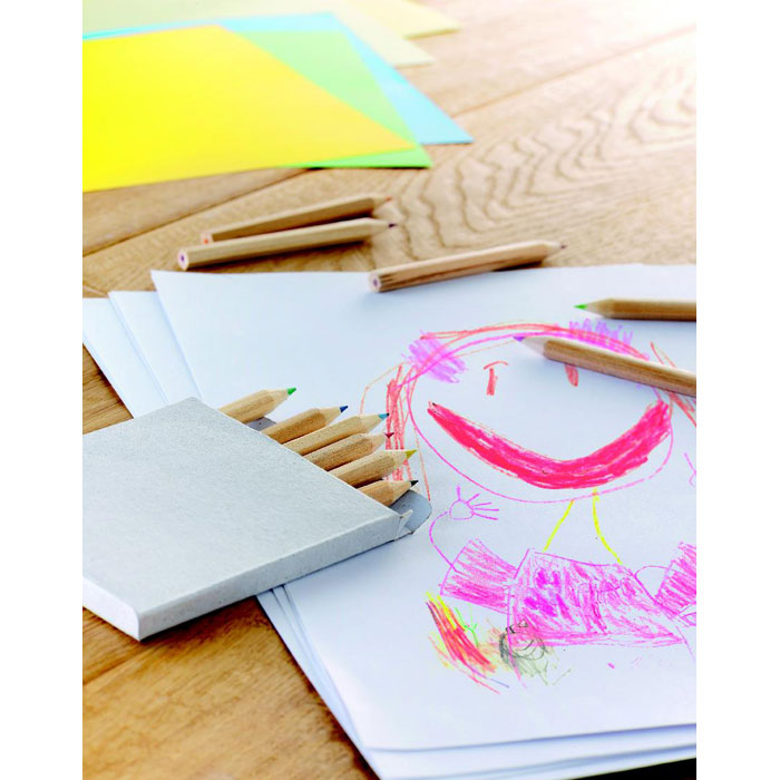 Crayons de couleur en étui personnalisé ARCOLOR