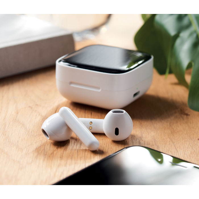 Écouteurs sans fil TWS charge solaire personnalisés SONORA