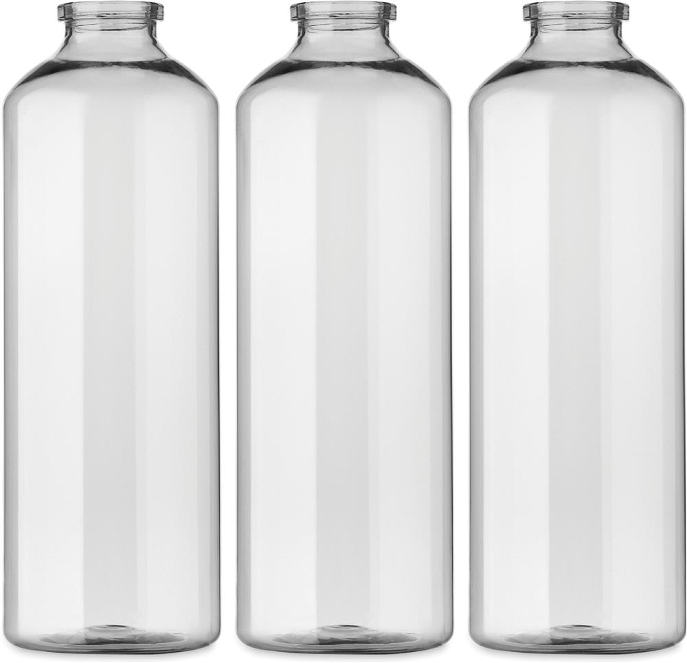 Gourde RPET 750 ml à mousqueton personnalisée MOSS RE750, tour complet (impression numérique 360)