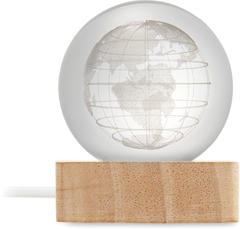 Lampe boule en verre LED personnalisée GLOBE LIGHT, côté 3