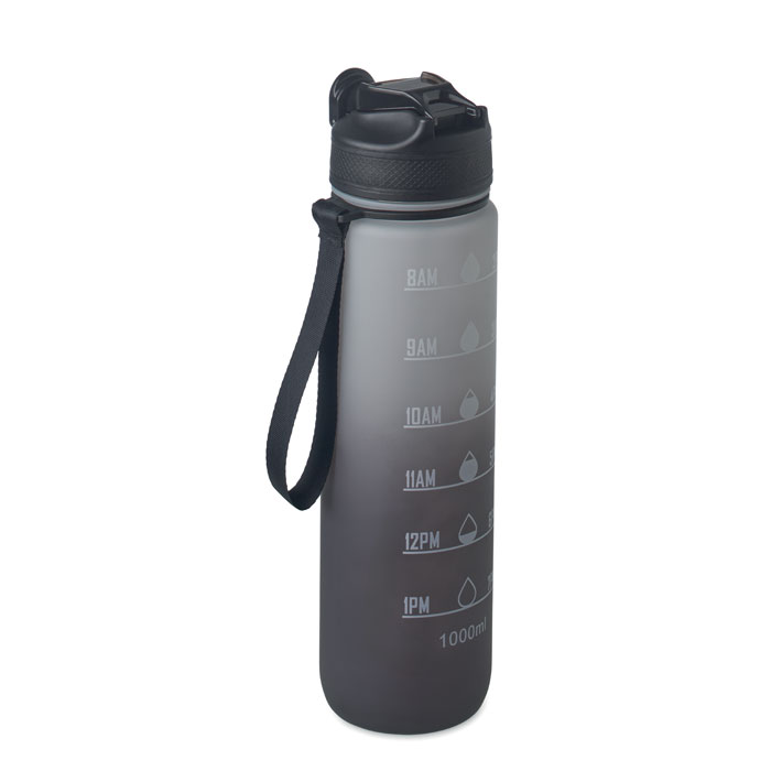 Gourde de sport RPET 1 L à paille personnalisée ACTIVATE
